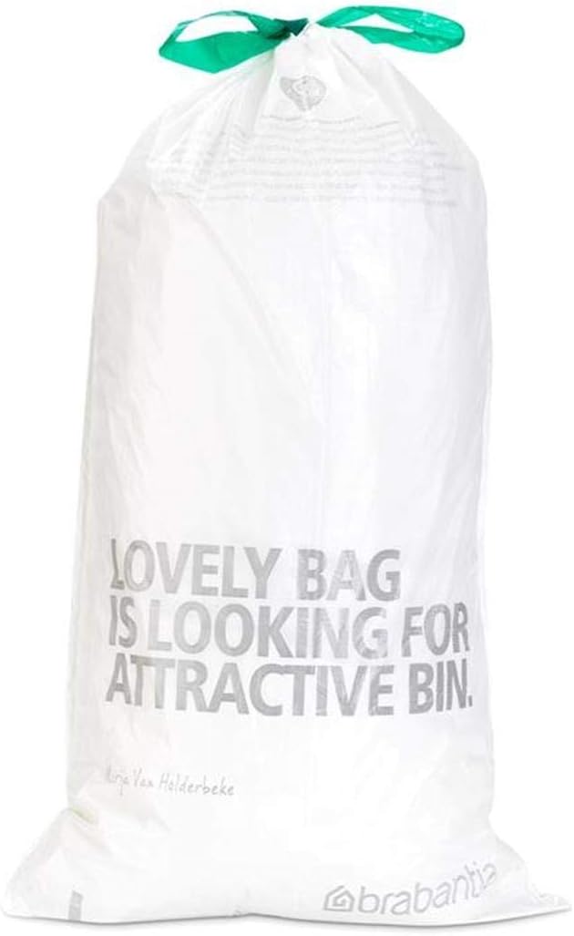 Brabantia Bin Bags Size G 23-30 Litre Bin liners (60 Bags in Total)