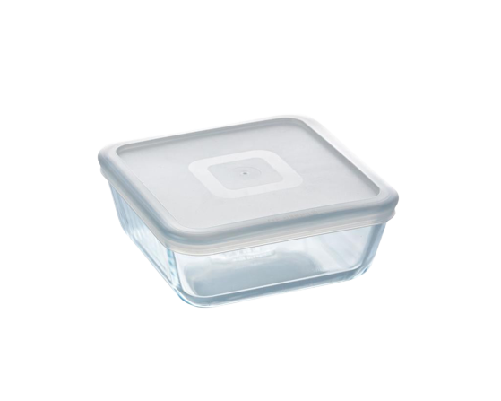 Cook &amp; Freeze - Plat carré avec couvercle spécial congélation air fryer*