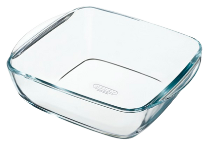 Plat en verre - Compatible &quot;air fryer&quot; (friteuse à air chaud)