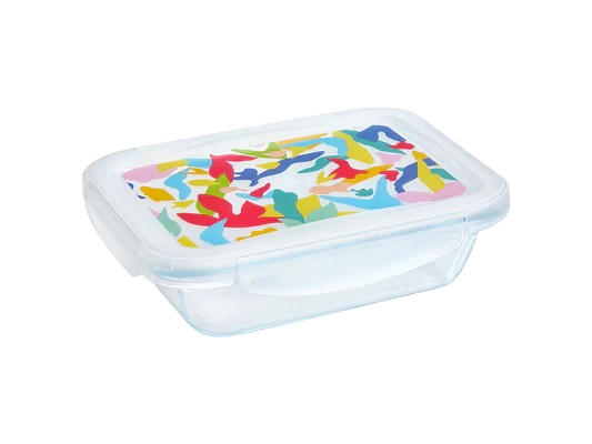 [Edition Limitée] Cook&amp;Go - Boîte de conservation rectangulaire en verre étanche