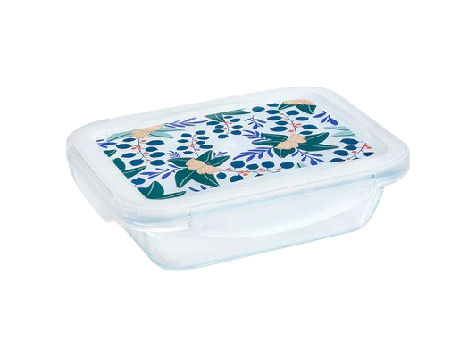 [Edition Limitée] Cook&amp;Go - Boîte de conservation rectangulaire en verre étanche