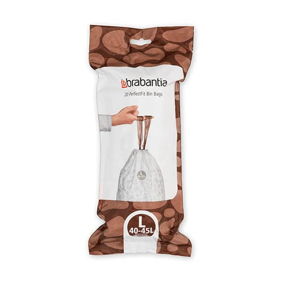 Brabantia PerfectFit Bags L 40-45 Litre 20 Bags per roll