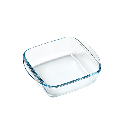 Plat en verre - Compatible &quot;air fryer&quot; (friteuse à air chaud)